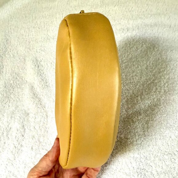 Portland Leather Champagne Large Roswell Pouch - Brand New - Picture 6 of 8